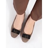 Shelvt Beige pumps with a bow | Shoptok.si