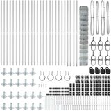  Zavareno žičano ogradno mreža s betonskom podlogom 50 x 1,2 m | shoptok.hr