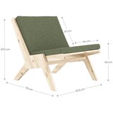 Karup Design Zelen fotelj Sway – | Shoptok.si