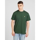 Carhartt WIP Prehodna jakna 'Chase' temno rumena / temno zelena | Shoptok.si