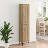  Highboard Umjetnički hrast 34,5 x 34 x 180 cm Konstruirano drvo | shoptok.hr