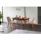 Hanah home Mira trpezarijski sto 130x75x80cm Orah | Eponuda.ba