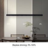  Immax NEO 07306L-LED Luster sa prigušiva na sajli MADEIRA 26W/230V Wi-Fi Tuya 122 cm crna | Eponuda.com