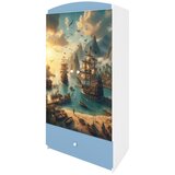  Dječji ormar - BROD - plavi | shoptok.hr