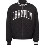Champion Authentic Athletic Apparel Prijelazna jakna crna / bijela