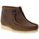 Clarks Polškornji WALLABEE BOOT Črna