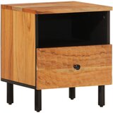  Noćni ormarići 2 kom 40 x 33 x 46 cm masivno bagremovo drvo | shoptok.hr
