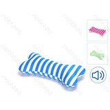 nobleza igračka za pse Plush toy Striped bone 15.5x8cm Cene