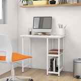 vidaXL stol za računalo bijeli 80 x 40 x 72 cm od MDF-a i metala Cijene