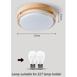 Brilagi plafonsko svetlo orino 2xE27/40W/230V prečnik 27 cm dekor drveta/hrast | Eponuda.com