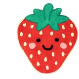 Sass & Belle Crveni pamučan dječji tepih 60x52 cm Strawberry – Cijene