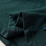  Dječja majica dugih rukava tamnozelena 116 | shoptok.hr