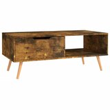 Stolić za kavu boja hrasta 100 x 49,5 x 43 cm konstruirano drvo | Eponuda.ba