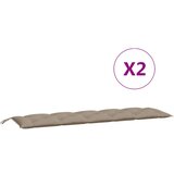 vidaXL jastuk za ljuljačku smeđe-sivi 180 cm od tkanine | shoptok.hr