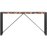 Maison Chic konzolna miza - miza ob steni 150x35x76 cm trden predelan les, (21786321) Cene