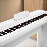 Krüger&Matz KMDP-105-WH – Digitalni pianino s 88 tipki, klavirska mehanika, 192 glasa, Bluetooth 5.0, 3 pedale, bijeli | shoptok.hr