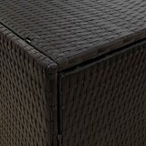 Vrtni ormarić za pohranu crni 100x55,5x80 cm poli ratan | shoptok.hr