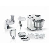 Bosch kuhinjski aparat MUM Serie 2| Bijela, 700W, 3.8L, 4 Brzine, Inox posuda, SL | Eponuda.ba