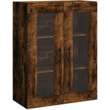  Visoka komoda dimljeni hrast 69 5x34x180 cm konstruiranog drva | shoptok.hr