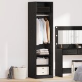 vidaXL Ormar Crni Hrast 50x50x200 cm Crni hrast 50 x 50 x 200 cm | shoptok.hr