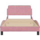  Okvir za krevet s uzglavljem Dover 100x200 cm baršunasti | Eponuda.com