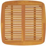  Vrtna miza 110x110x75 cm trden akacijev les, (20665668) | Shoptok.si