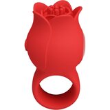 Pretty Love VIBRATOR ZA PRSTE V OBLIKI ROSE JAE 10 VIBRACIJ RDEČ, (22071336) | Shoptok.si