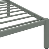 Za krevet sivi metalni 140 x 200 cm | shoptok.hr