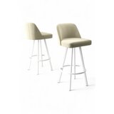 Hanah home Set barskih stolica (4 komada) Atex Cream White | ePonuda.com