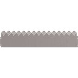  Rubnjaci za travnjak 10 pcs Rđa 103 x 0 05 x 22 cm | shoptok.hr
