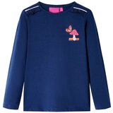 vidaXL Dječja majica dugih rukava modra 128 | shoptok.hr