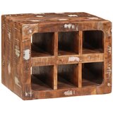  Stalak za vino Smeđa 44 x 30 x 35 cm Čvrsto drvo iz reciklaže | shoptok.hr