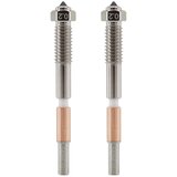 Qidi Tech Bimetal Nozzles for Q2, Set of 2, 0,6 mm (2 pcs) Cene
