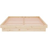  Okvir za krevet od masivnog drva 140 x 190 cm | shoptok.hr