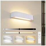 Brilagi LED prigušiva zidna lampa FALCON MODERN LED/14W/230V 40 cm bela + s daljinskim upravljačem Cene