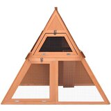 vidaXL Kavez za zečeve 152 x 127 x 109,5 cm od masivne jelovine | shoptok.hr