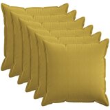  Presvlaka za jastuk 6 pcs HOUTEN Svijetlo zelena 80 x 80 cm | shoptok.hr