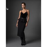 Sinsay Midi suknja s volanom | shoptok.hr