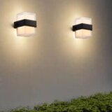  spoljna lampa kocka providna | ePonuda.com