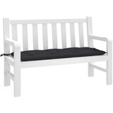 vidaXL Jastuk za vrtnu klupu crni 120 x 50 x 7 cm od tkanine Oxford Cijene