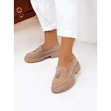 DStreet Mokasyny damskie LOAFELIA khaki | shoptok.hr