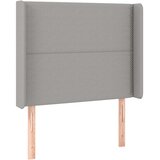  box spring s madracem LED svjetlosivi 90x200 cm tkanina | shoptok.hr