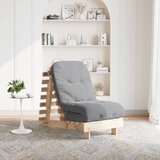 vidaXL Futon na razvlačenje s madracem 60x206x11 cm masivna borovina | shoptok.hr