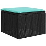  set vrtnih stolov z blazinami, poli ratan, 2 kos | Shoptok.si