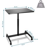 MID.YOU Dvižna Miza Stand Vm-su, Črna | Shoptok.si