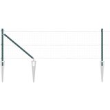  Stebri za ograjo s konico 26 kosov Ø32 mm 120 cm Galvanizirano jeklo | Shoptok.si