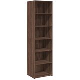 vidaXL Visoka omara rjavi hrast 50x41x185 cm inženirski les, (21295729) | Shoptok.si