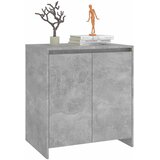  Komoda siva boja betona 70x41x75 cm od konstruiranog drva | shoptok.hr
