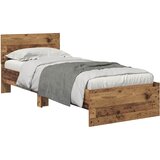  Krevetna konstrukcija Staro drvo 75 x 190 cm Konstruirano drvo | shoptok.hr
