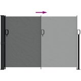  Uvlačna bočna tenda antracit boje 140x300 cm | shoptok.hr
